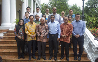 The President of the Republic, Mr Danny Faure, received a high-level delegation from the National Narcotics Agency of Indonesia, currently on an official visit to Seychelles.
