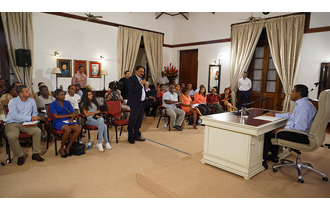 Second Live Presidential Press Conference by President Faure