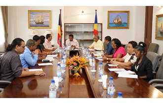 President Faure Meets the Board of CEPS