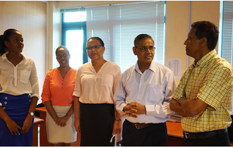 President Danny Faure visited the Office of the Advisory Committee on the Power of Pardon, Auditor General, Electoral Commission, and Anti-Corruption Commission. Visits to these institutions form part of his weekly visits to workplaces.