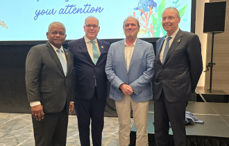 President Ramkalawan attends screening of documentary “Mission Saving Paradise” Monaco Explorations - Expedition to the last treasures of the Indian Ocean