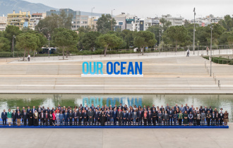 President Ramkalawan delivers statement during High-Level Segment of 9th Our Ocean Conference  “The Youth are the Beacons of  Hope- Agents of Change"