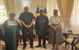 President Herminie Welcomes RCCG Leaders to Seychelles for Courtesy Call.