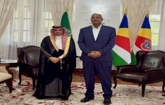 President Herminie and Saudi Ambassador-designate Discuss Strengthening Bilateral Relations