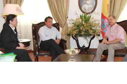 Le Président du Conseil Régional De La Réunion reçu ce mardi par le Président Michel a State House Le Président du Conseil Régional De La Réunion reçu ce mardi par le Président Michel a State House