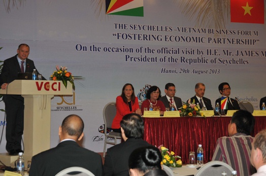 Opening of the Seychelles-Vietnam Business Forum Opening of the Seychelles-Vietnam Business Forum