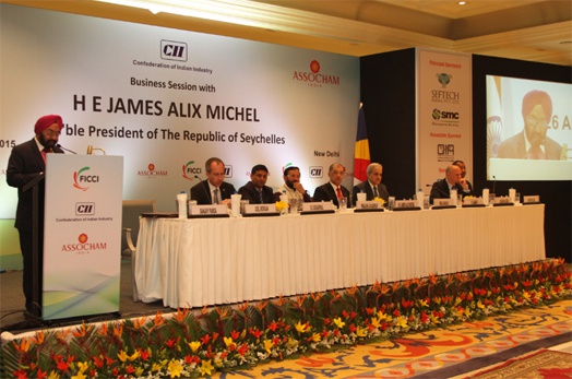“Seychelles is not just a place for holidays, but also a great place for investment”- President Michel addresses Indian Business Community “Seychelles is not just a place for holidays, but also a great place for investment”- President Michel addresses Indian Business Community