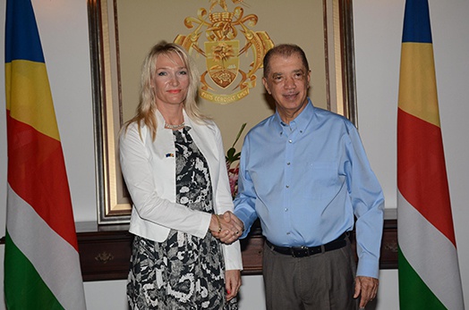 New EU Ambassador to Seychelles accredited - Cooperation between Seychelles and EU takes new heights New EU Ambassador to Seychelles accredited - Cooperation between Seychelles and EU takes new heights