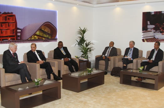 Seychelles President in talks with bilateral partners in margins of Second Blue Economy Summit Seychelles President in talks with bilateral partners in margins of Second Blue Economy Summit