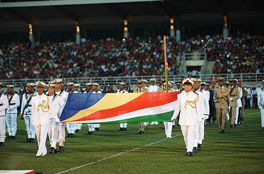 “Let peace, unity, love and respect become part of your lives so that the future of Seychelles is bright and promising.” “Let peace, unity, love and respect become part of your lives so that the future of Seychelles is bright and promising.”