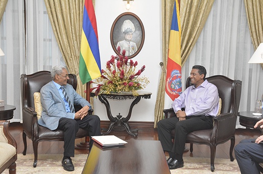 Seychelles and Mauritius shared common interests in bringing relations to new heights Seychelles and Mauritius shared common interests in bringing relations to new heights
