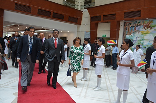 President Faure visits Specialists Hospitals in Colombo, Sri Lanka President Faure visits Specialists Hospitals in Colombo, Sri Lanka