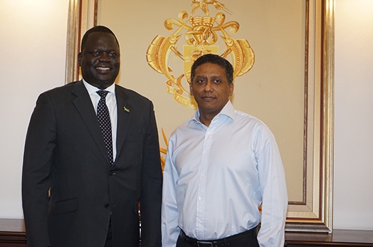 First Ambassador of South Sudan Accredited First Ambassador of South Sudan Accredited