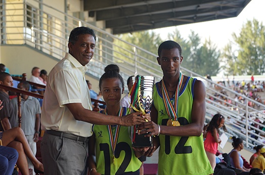 President Faure attends 41st National Schools' Athletics Championships President Faure attends 41st National Schools' Athletics Championships