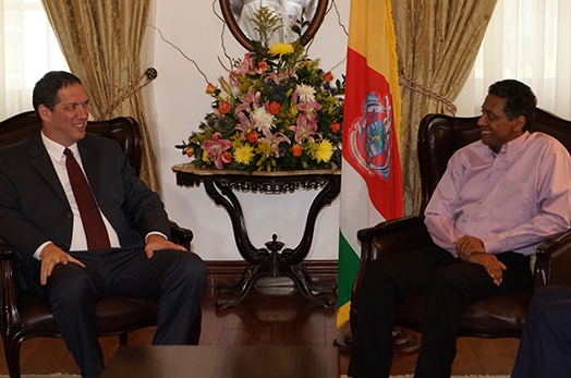 Outgoing Israeli Ambassador to Seychelles Pays Farewell Visit Outgoing Israeli Ambassador to Seychelles Pays Farewell Visit