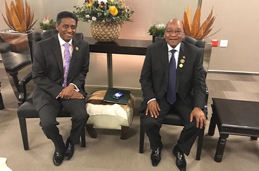 President Faure holds bilateral meetings on the sidelines of the SADC Summit President Faure holds bilateral meetings on the sidelines of the SADC Summit