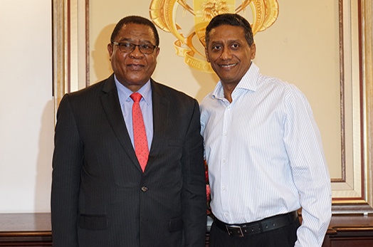 President Faure receives Secretary General of COMESA President Faure receives Secretary General of COMESA