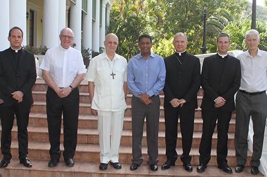 President Faure Receive delegation from the Episcopal Conference of the Indian Ocean President Faure Receive delegation from the Episcopal Conference of the Indian Ocean