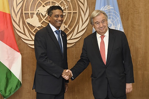 Secretary-General thanks Seychelles for upholding UN values Secretary-General thanks Seychelles for upholding UN values