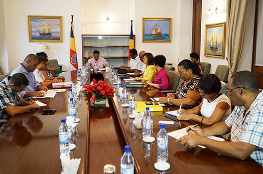 President Faure chairs follow-up meeting from district visits President Faure chairs follow-up meeting from district visits