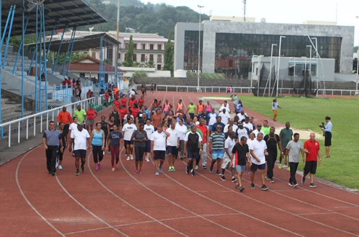President Faure starts weekly exercise initiative President Faure starts weekly exercise initiative