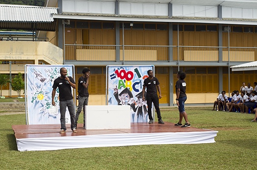 Smashed Project officially launched in all Seychelles Secondary Schools Smashed Project officially launched in all Seychelles Secondary Schools