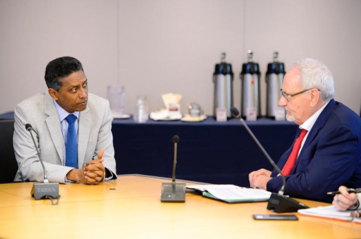 President Faure meets with The Nature Conservancy and the International Finance Corporation President Faure meets with The Nature Conservancy and the International Finance Corporation