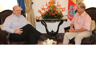 Farewell Call By EU Ambassador To Seychelles