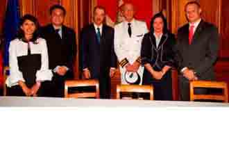 Visite officielle du President James Michel à la Reunion; Signature de trois accords pour un partenariat plus étroit.
