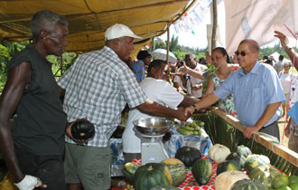 Praslin and La Digue showcase talent at National Agricultural and Horticultural show