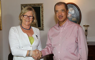 The Norwegian Ambassador bids farewell to Seychelles