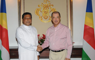 First Resident High Commissioner of Sri Lanka to Seychelles Accredited