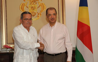 Accreditation of New Cuban Ambassador to Seychelles