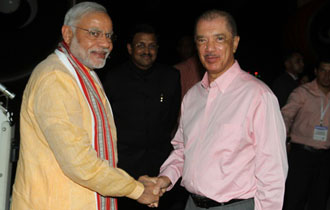 Indian Prime Minister Narendra Modi Arrives in Seychelles for Official Visit