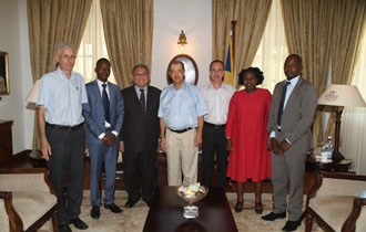 President meets with delegation from the African Commission on Human and Peoples’ Rights