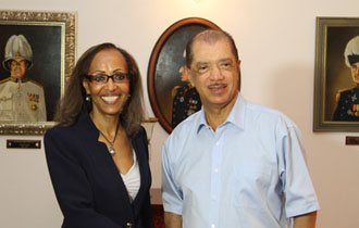 President Michel meets with the Executive Director of the African Development Bank