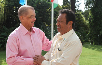 Seychelles and Palau - A shared vision for the development of Small Island Developing States
