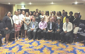 Vice President Faure holds consultative meeting with Seychellois students studying in Botswana