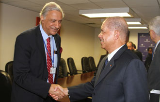 President Michel meets with Commonwealth SG in margins of UNGA