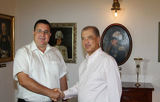President congratulates former Seychelles minister Pierre Laporte for appointment to high-level World Bank post