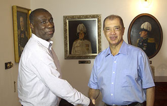 President Michel meets with new Head of IMF Mission to Seychelles