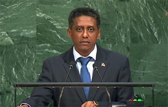 UNGA 2017 President Danny Faure Addresses General Debate 72 Session in New York UNGA 2017 President Danny Faure Addresses General Debate 72 Session in New York