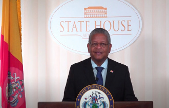 President Ramkalawan delivers maiden speech on the occasion of the 41st Summit of SADC Heads of States and Government