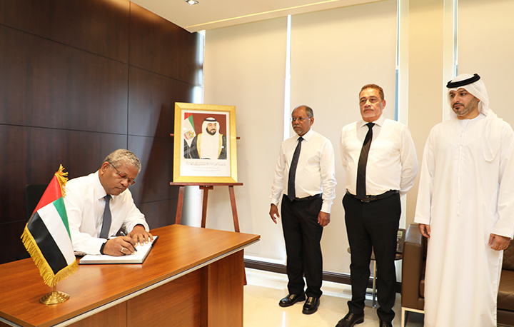 President Ramkalawan conveys message of condolence and pays tribute to His Highness Sheikh Khalifa Bin Zayed Al Nahyan