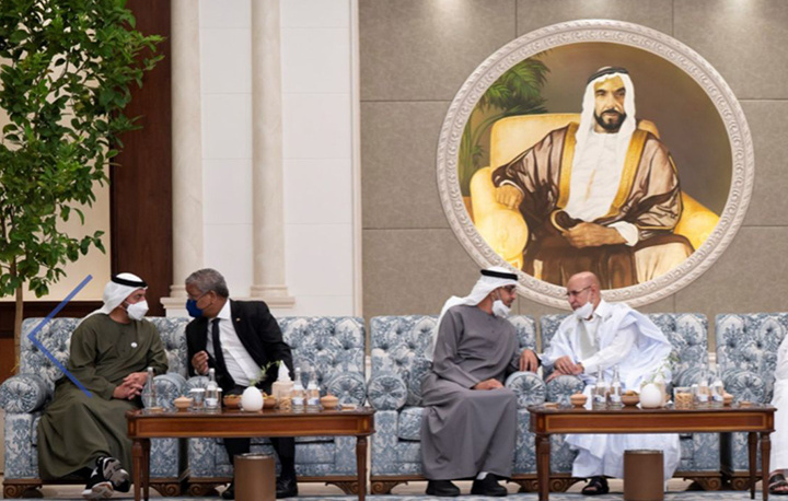 President Ramkalawan presents condolences and congratulates Sheikh Mohammed bin Zayed on his election as new president