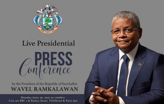President Ramkalawan to hold live Presidential Press Conference