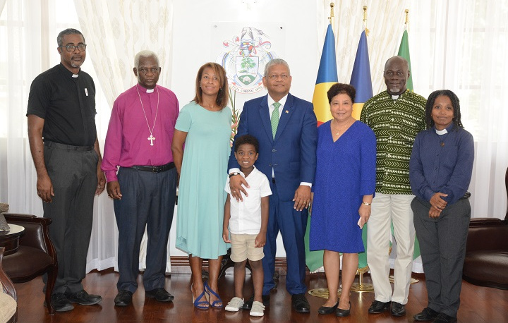Courtesy call by Anglican Church delegation on the President