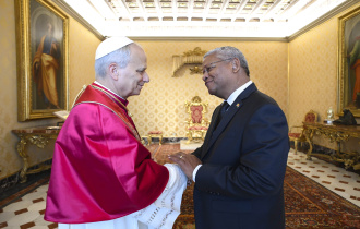 President of Seychelles received by His Holiness Pope Leo XIV