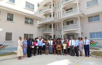 16 Housing Units at Vilaz Waterloo, St Louis officially handed over