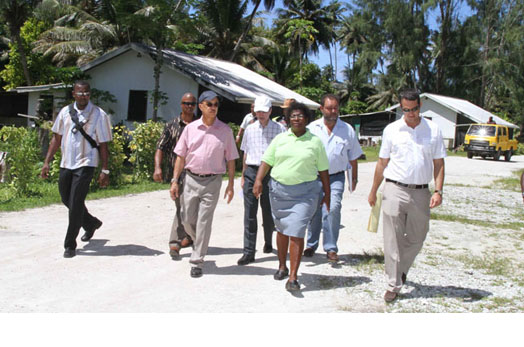 President Visits Coëtivy Island Prisoner Rehabilitation Programme